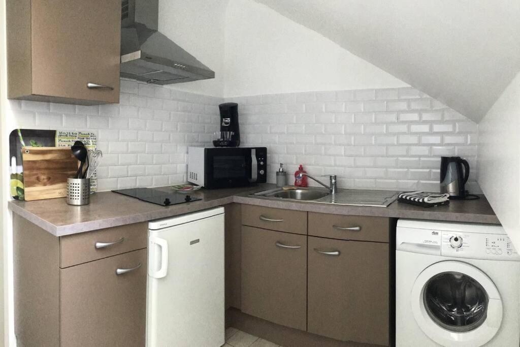 Апартаменты Duplex Bellifontain Au Coeur De Фонтенбло Экстерьер фото